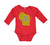 Long Sleeve Bodysuit Baby Made in Wisconsin Boy & Girl Clothes Cotton