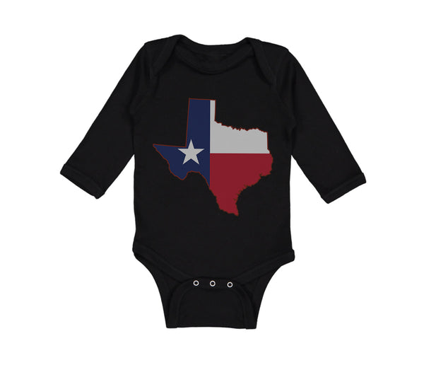 Long Sleeve Bodysuit Baby Texas State Boy & Girl Clothes Cotton