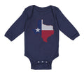 Long Sleeve Bodysuit Baby Texas State Boy & Girl Clothes Cotton