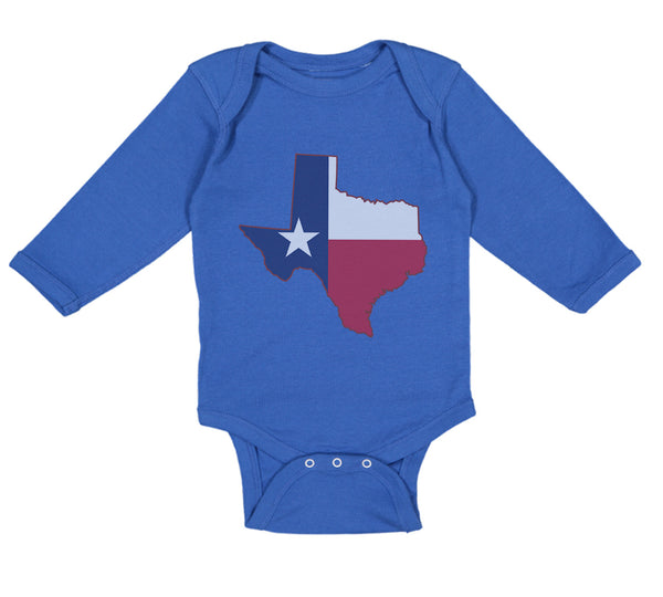 Long Sleeve Bodysuit Baby Texas State Boy & Girl Clothes Cotton