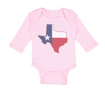 Long Sleeve Bodysuit Baby Texas State Boy & Girl Clothes Cotton