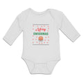 Long Sleeve Bodysuit Baby Merry Swishmas Basketball Sports Boy & Girl Clothes