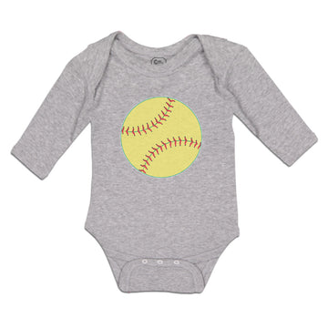 Long Sleeve Bodysuit Baby Baseball Sport Ball Boy & Girl Clothes Cotton