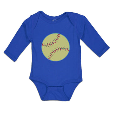 Long Sleeve Bodysuit Baby Baseball Sport Ball Boy & Girl Clothes Cotton