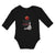 Long Sleeve Bodysuit Baby Daddy's Bowling Buddy Sport Tenpins Ball Cotton - Cute Rascals