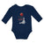 Long Sleeve Bodysuit Baby Daddy's Bowling Buddy Sport Tenpins Ball Cotton - Cute Rascals