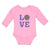 Long Sleeve Bodysuit Baby Love Sport Tenpin Ball for Bowling Boy & Girl Clothes