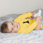 Long Sleeve Bodysuit Baby Chess Sport Game King Silhouette Boy & Girl Clothes - Cute Rascals