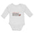 Long Sleeve Bodysuit Baby Daddy's Little Football Buddy Sport Rugby Ball Cotton - Cute Rascals