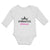 Long Sleeve Bodysuit Baby Gymnastices Princess Crown Silhouette Cotton - Cute Rascals