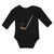 Long Sleeve Bodysuit Baby Sport Hockey Stick and Disc Boy & Girl Clothes Cotton