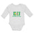 Long Sleeve Bodysuit Baby Bjj Brazilian Jiu Jitsu An American Flag Cotton - Cute Rascals