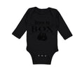 Long Sleeve Bodysuit Baby Born to Box Boxing Boxer Boy & Girl Clothes Cotton