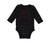 Long Sleeve Bodysuit Baby When Grow up Want to Be Softball Player Cotton