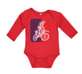 Long Sleeve Bodysuit Baby Motocross Motorcycle Boy & Girl Clothes Cotton