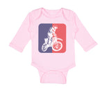 Long Sleeve Bodysuit Baby Motocross Motorcycle Boy & Girl Clothes Cotton