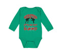 Long Sleeve Bodysuit Baby Wrestling Is in My Blood Sport Wrestling Style C