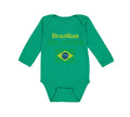 Long Sleeve Bodysuit Baby Brazilian Jiu Jitsu Martial Arts Boy & Girl Clothes