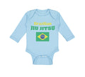 Long Sleeve Bodysuit Baby Brazilian Jiu Jitsu Martial Arts Boy & Girl Clothes