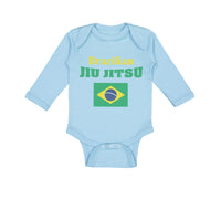 Long Sleeve Bodysuit Baby Brazilian Jiu Jitsu Martial Arts Boy & Girl Clothes - Cute Rascals