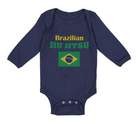 Long Sleeve Bodysuit Baby Brazilian Jiu Jitsu Martial Arts Boy & Girl Clothes - Cute Rascals