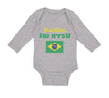 Long Sleeve Bodysuit Baby Brazilian Jiu Jitsu Martial Arts Boy & Girl Clothes