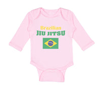 Long Sleeve Bodysuit Baby Brazilian Jiu Jitsu Martial Arts Boy & Girl Clothes - Cute Rascals