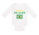 Long Sleeve Bodysuit Baby Brazilian Jiu Jitsu Martial Arts Boy & Girl Clothes - Cute Rascals