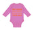 Long Sleeve Bodysuit Baby My Mom Plays Hockey Better than Your Dad Cotton