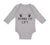 Long Sleeve Bodysuit Baby Born to Lift Gym Workout Boy & Girl Clothes Cotton - Cute Rascals