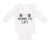 Long Sleeve Bodysuit Baby Born to Lift Gym Workout Boy & Girl Clothes Cotton - Cute Rascals