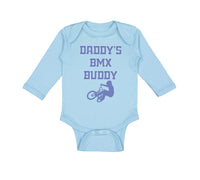 Long Sleeve Bodysuit Baby Daddy's Bmx Buddy Boy & Girl Clothes Cotton - Cute Rascals