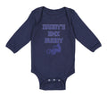 Long Sleeve Bodysuit Baby Daddy's Bmx Buddy Boy & Girl Clothes Cotton
