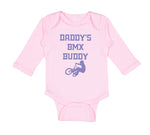 Long Sleeve Bodysuit Baby Daddy's Bmx Buddy Boy & Girl Clothes Cotton - Cute Rascals