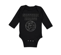 Long Sleeve Bodysuit Baby Shotokan Karate Mma Boy & Girl Clothes Cotton