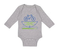 Long Sleeve Bodysuit Baby Cycling Skills Loading... Please Wait Bicycle Cycling