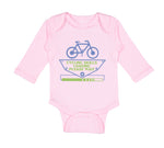 Long Sleeve Bodysuit Baby Cycling Skills Loading... Please Wait Bicycle Cycling - Cute Rascals