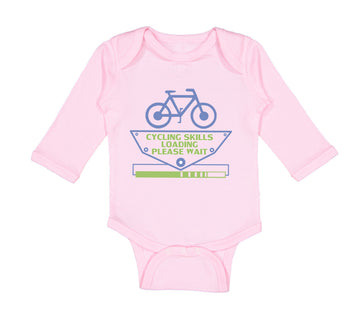 Long Sleeve Bodysuit Baby Cycling Skills Loading... Please Wait Bicycle Cycling