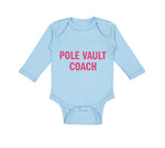 Long Sleeve Bodysuit Baby Pole Vault Coach Racing Boy & Girl Clothes Cotton