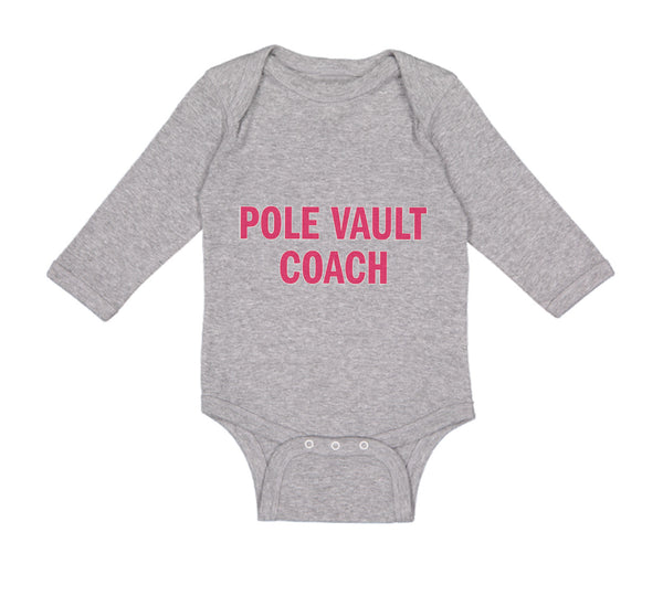 Long Sleeve Bodysuit Baby Pole Vault Coach Racing Boy & Girl Clothes Cotton