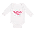 Long Sleeve Bodysuit Baby Pole Vault Coach Racing Boy & Girl Clothes Cotton