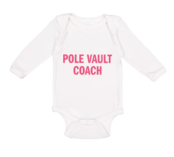 Long Sleeve Bodysuit Baby Pole Vault Coach Racing Boy & Girl Clothes Cotton