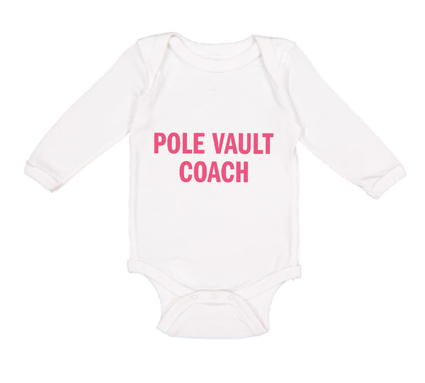 Long Sleeve Bodysuit Baby Pole Vault Coach Racing Boy & Girl Clothes Cotton