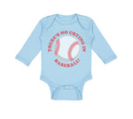 Long Sleeve Bodysuit Baby There Is No Crying in Baseball! Boy & Girl Clothes