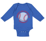 Long Sleeve Bodysuit Baby There Is No Crying in Baseball! Boy & Girl Clothes