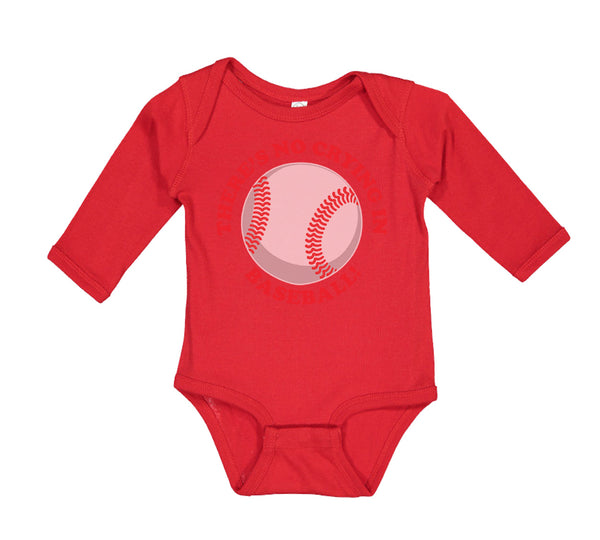 Long Sleeve Bodysuit Baby There Is No Crying in Baseball! Boy & Girl Clothes