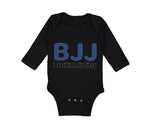 Long Sleeve Bodysuit Baby Bjj Brazilian Jiu Jitsu Martial Arts Cotton - Cute Rascals