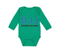 Long Sleeve Bodysuit Baby Bjj Brazilian Jiu Jitsu Martial Arts Cotton