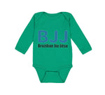 Long Sleeve Bodysuit Baby Bjj Brazilian Jiu Jitsu Martial Arts Cotton - Cute Rascals