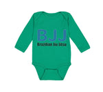 Long Sleeve Bodysuit Baby Bjj Brazilian Jiu Jitsu Martial Arts Cotton - Cute Rascals